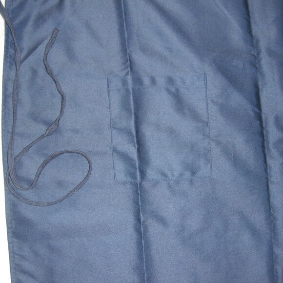 Apron Workshop Kitchen Cooking Garden Pockets Dark Blue New - Picture 4 of 4